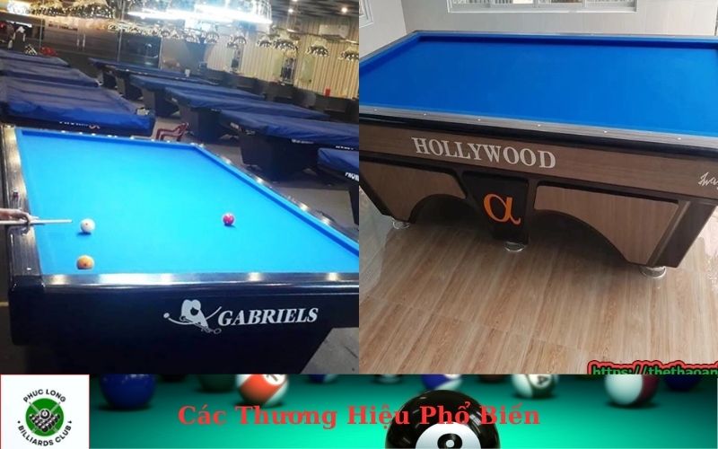 Các Thương Hiệu Phổ Biến