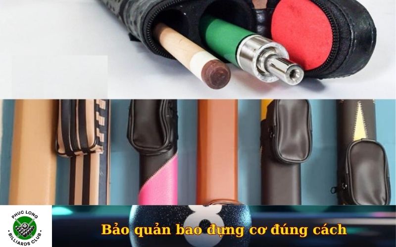 Bảo quản bao đựng cơ đúng cách