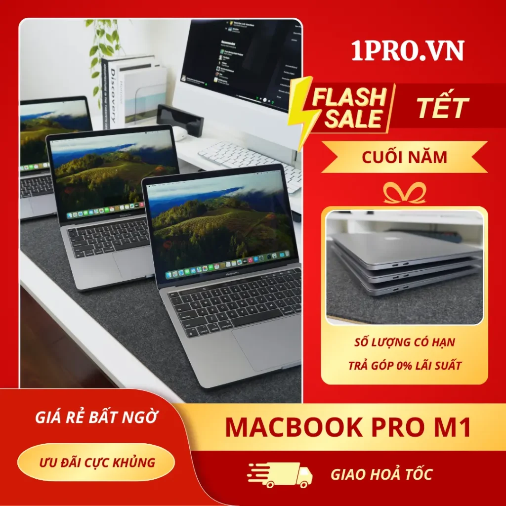 Giảm giá Macbook Pro M1