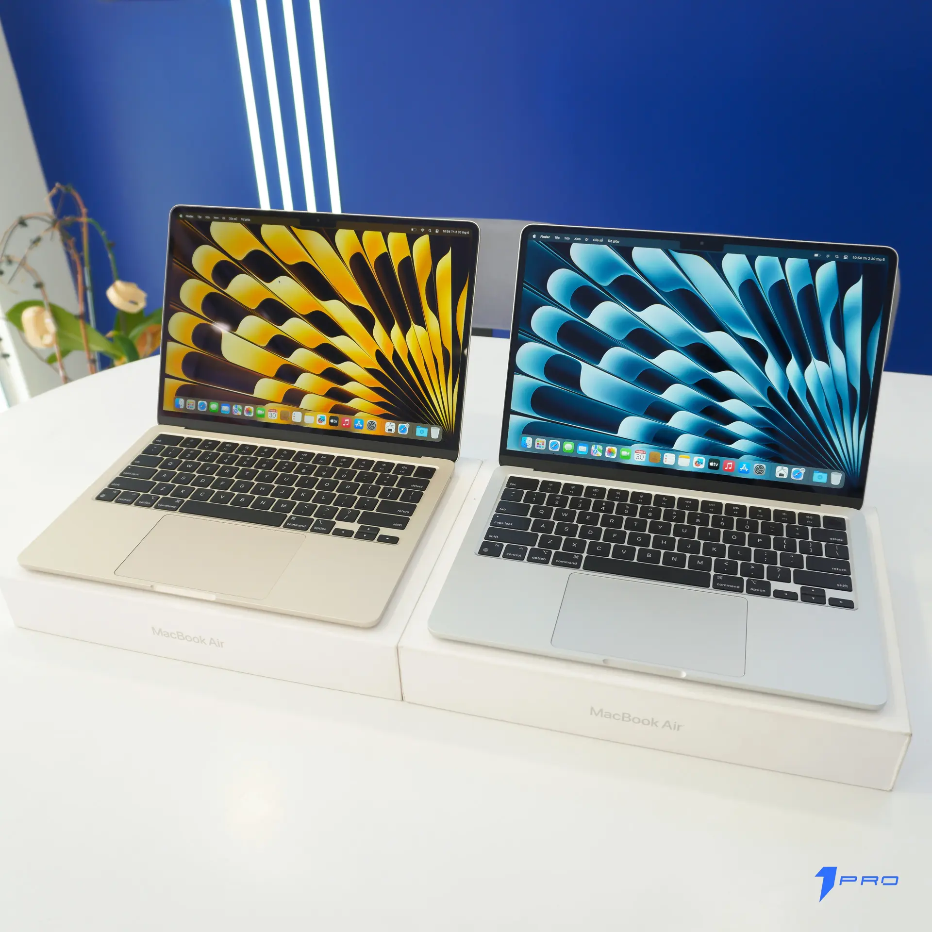 Macbook Air M3 đang xử lý tác vụ đồ họa nặng mượt mà